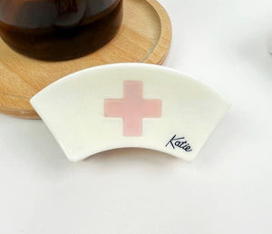 Nurse Hair Claw Clip