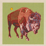 Bison/Buffalo 12x12 Print Wall Decor