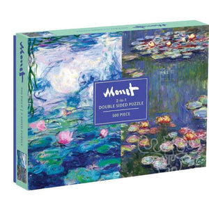 Monet Double Sided Puzzle 500pcs