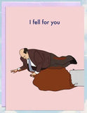 Kevin Fell For You Card