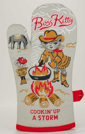 Boss Kitty Oven Mitt