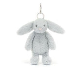 Silver Bunny Keychain