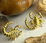 Scorpion Stud Earrings