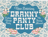 Granny Panty Club Card