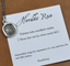 Heraldic Rose Wax Seal Necklace