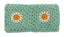 Crochet Green Iris Eye Mask