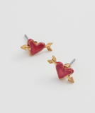 Lovestuck Heart and Arrow Earrings