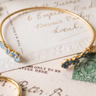 Forget Me Not Bangle Bracelet