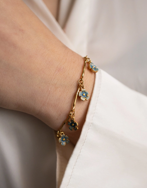 Forget Me Not Bracelet