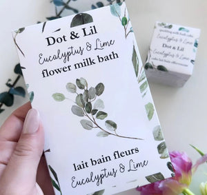 Eucalyputus & Lim Bath Milk Sachet