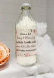 Peony & Olive leaf Bubble Bath Milk