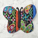 Brocade Butterfly Pot Holder