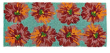 Blooming Flowers Estate Coir Mat