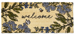 Welcome Sage Coir Mat