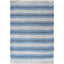 Arrow Blue & White Rug - 2'x3'