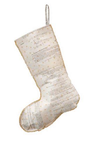 Handmade Paper Stocking